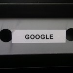Das Klingelschild - noch leicht improvisiert