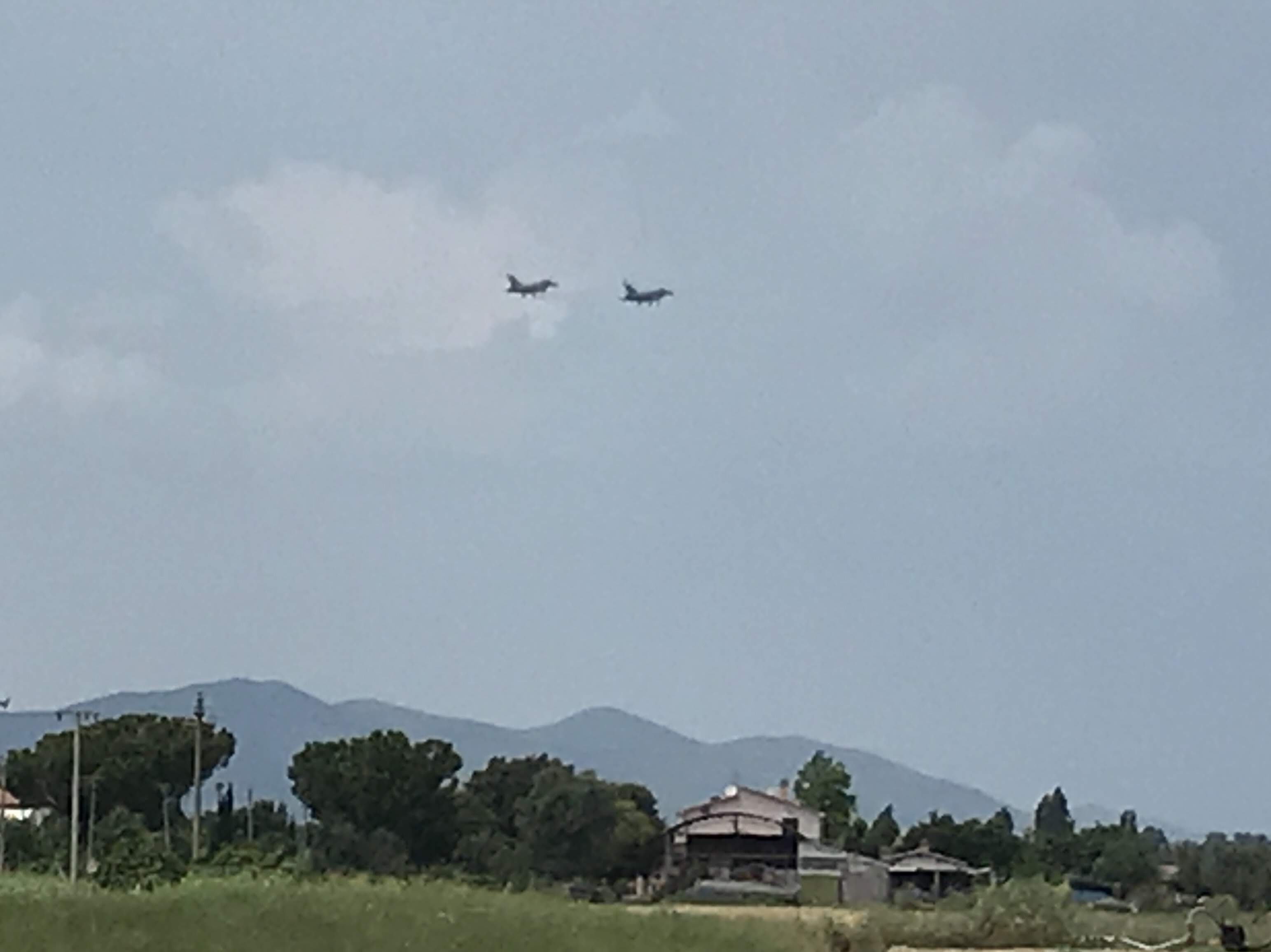 Kampfjets am italienischen Himmel