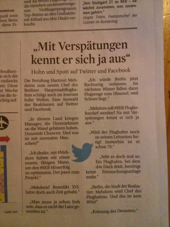 Mal eben bei Facebook und Twitter kopiert