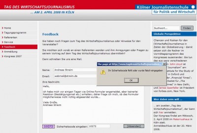 Sicherheitscode