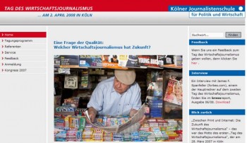 Tag des Wirtschaftsjournalismus